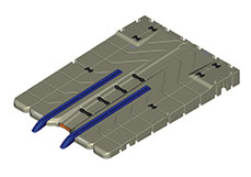 Boatport With Side Extention