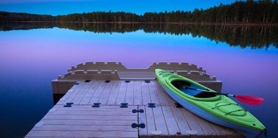 floating residential kayak boat launch systems, ramps & lifts