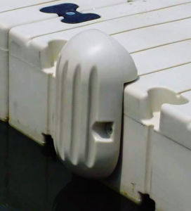 Vinyl dock bumper.