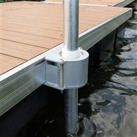 Pipe Bracket (for 2" galvinized pipe) for Aluminum Dock
