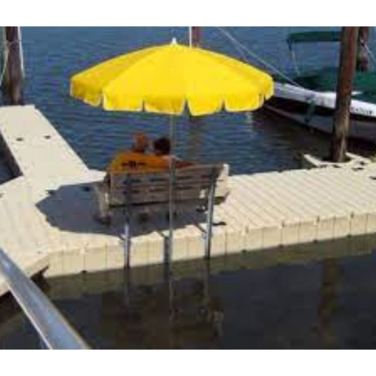 EZ Dock Umbrella holder FWM Docks & EZ Dock Northeast