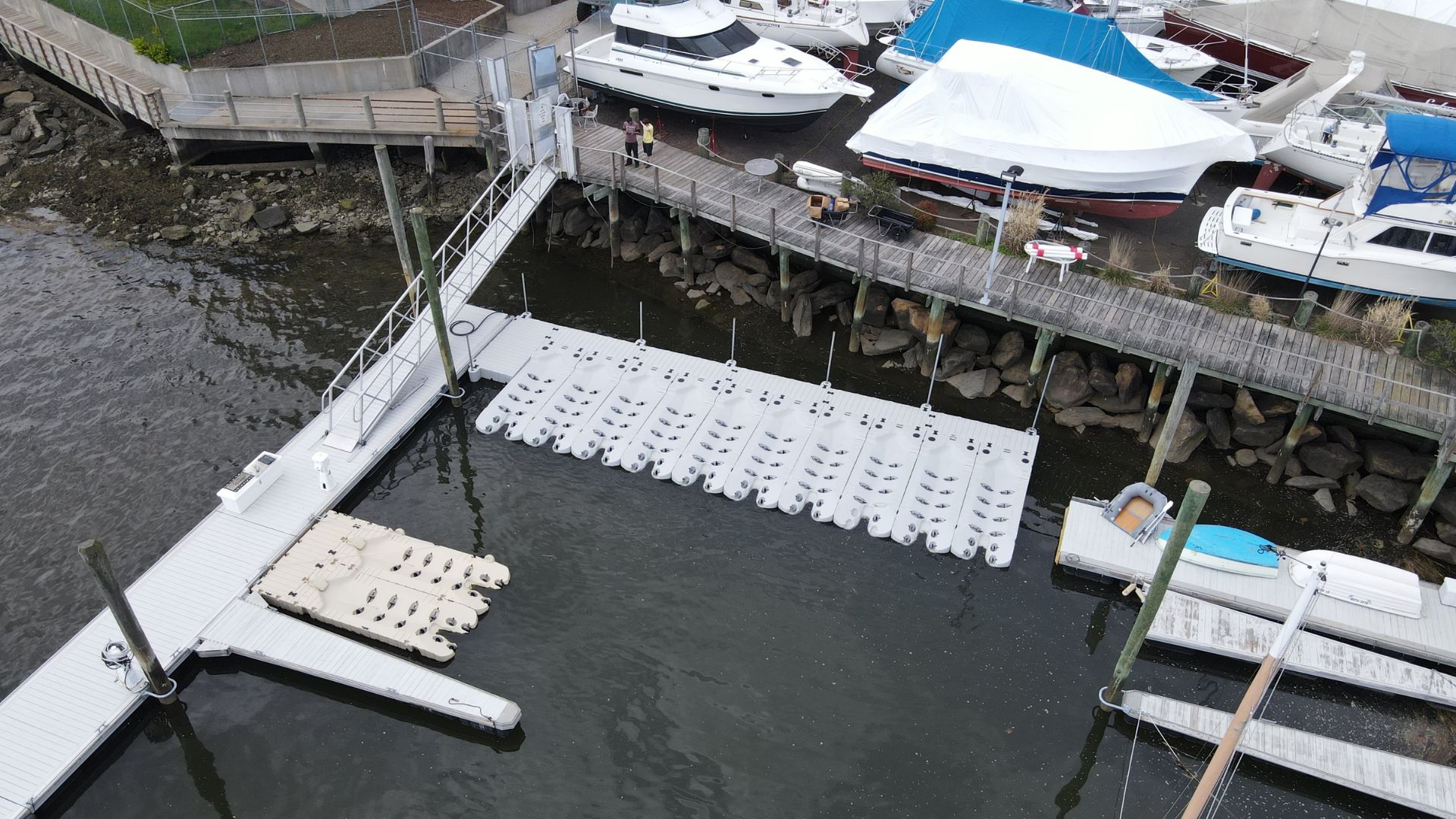 Saltwater Jet Ski Slips FWM Docks & EZ Dock Northeast