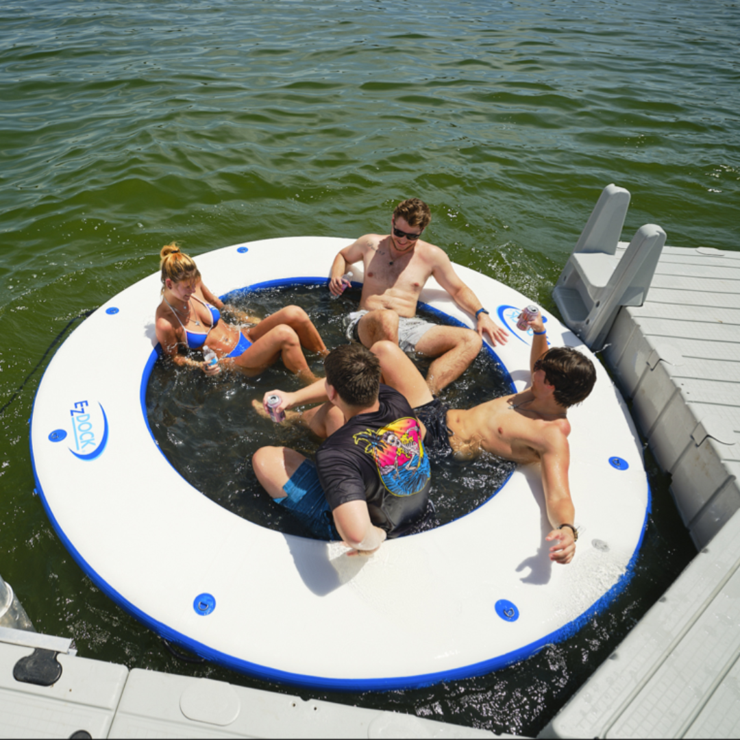 Inflatable 10′ circular raft